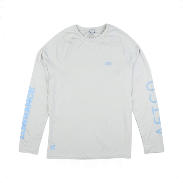 Front of Lowrance AFTCO Samurai Oyster Long-Sleeve